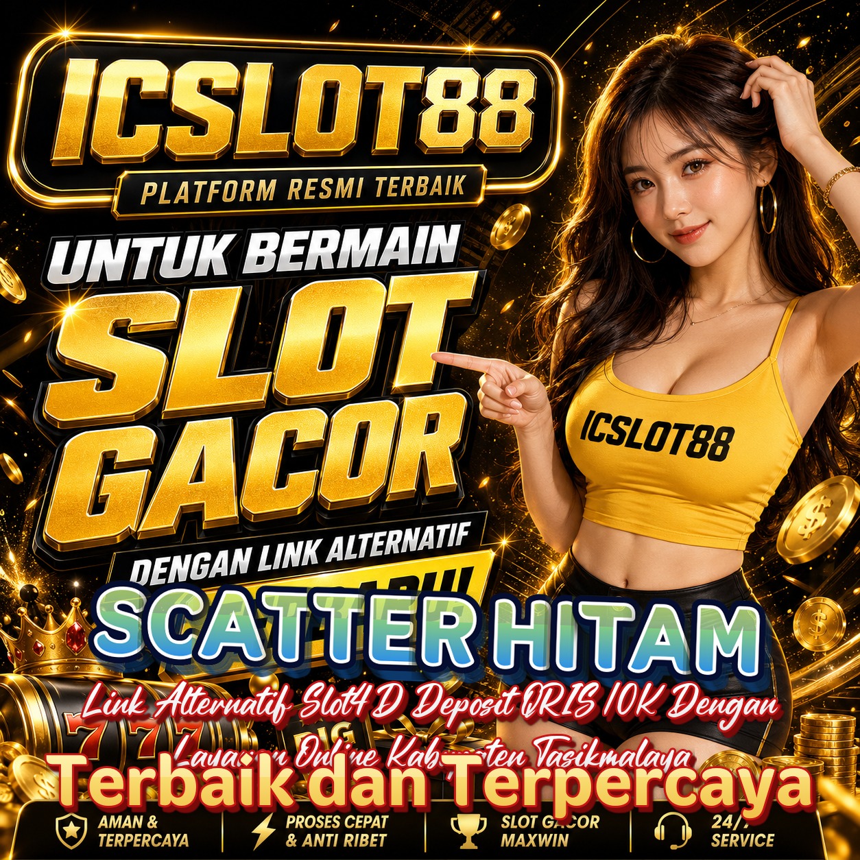 SCATTER HITAM